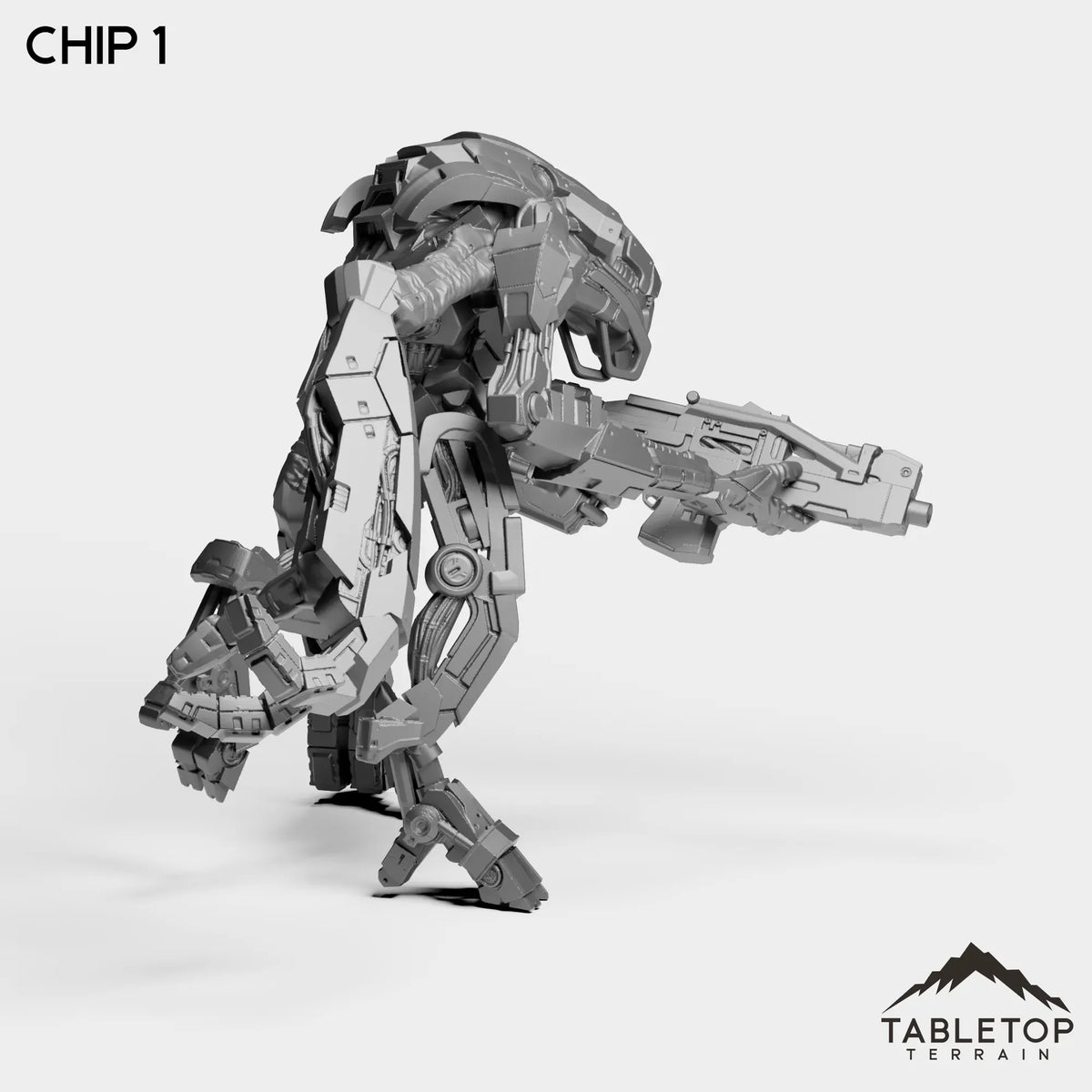 Tabletop Terrain Miniature Chips - Human Hybrids