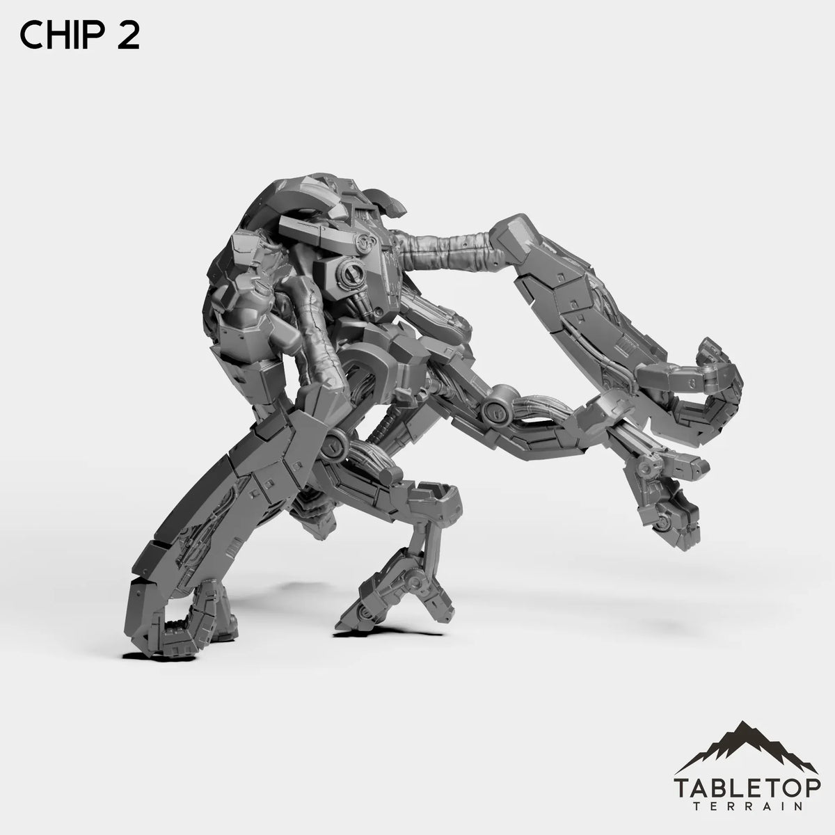 Tabletop Terrain Miniature Chips - Human Hybrids