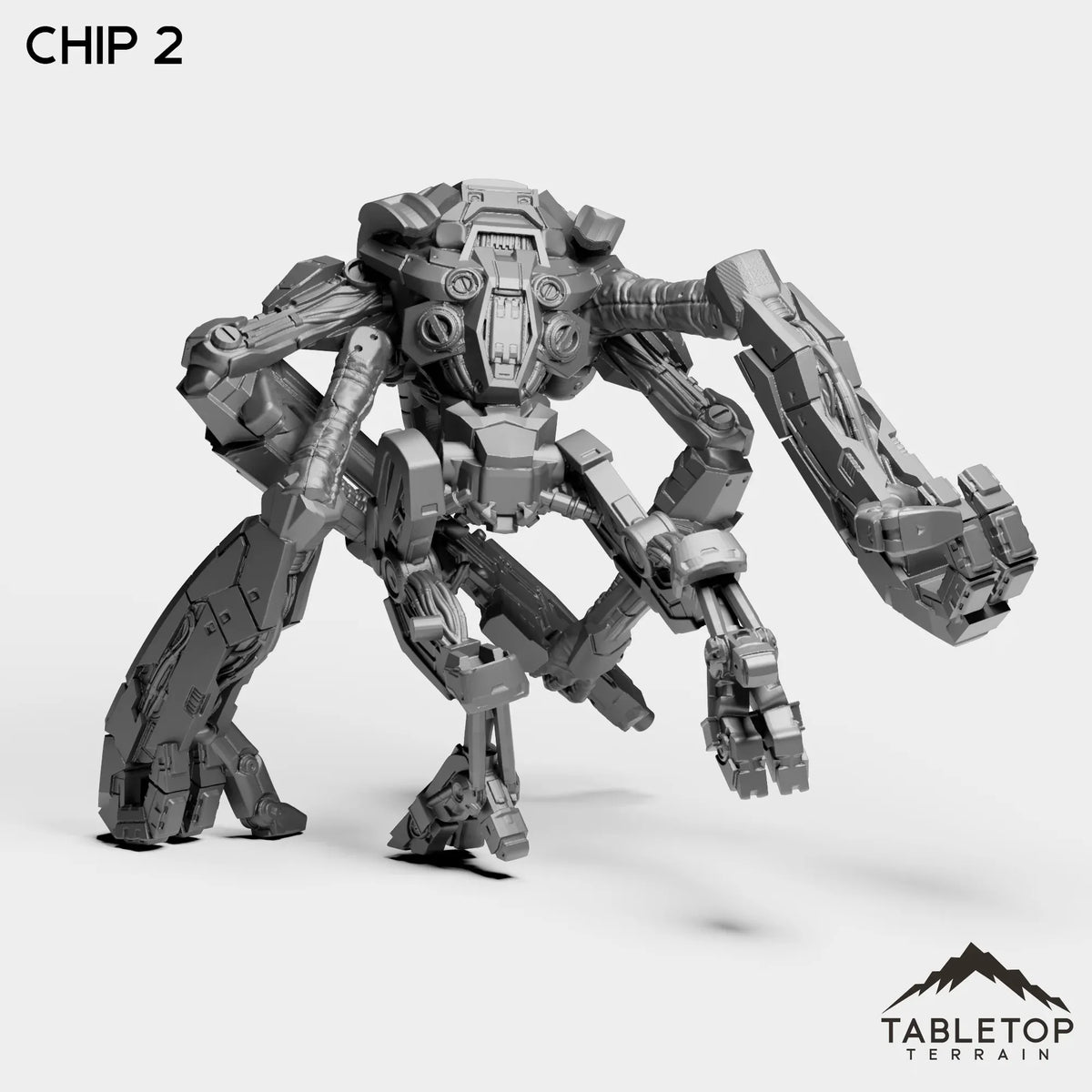Tabletop Terrain Miniature Chips - Human Hybrids