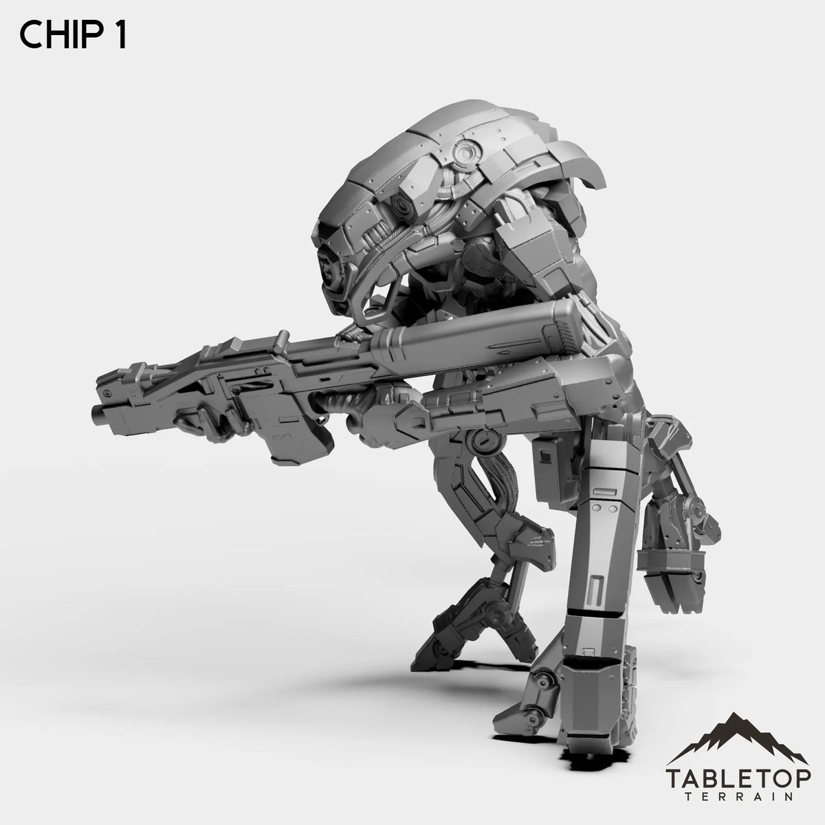 Tabletop Terrain Miniature Chips - Human Hybrids