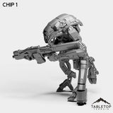 Tabletop Terrain Miniature Chips - Human Hybrids
