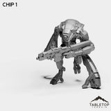 Tabletop Terrain Miniature Chips - Human Hybrids