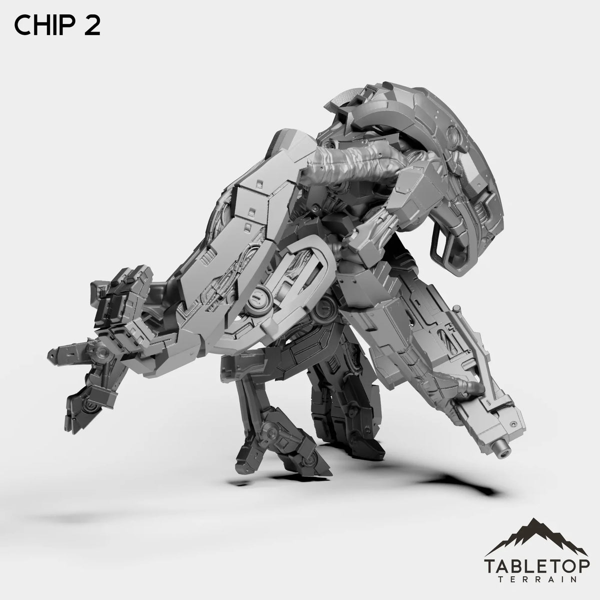 Tabletop Terrain Miniature Chips - Human Hybrids