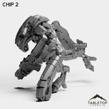 Tabletop Terrain Miniature Chips - Human Hybrids