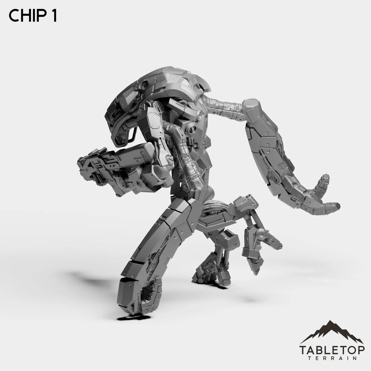 Tabletop Terrain Miniature Chips - Human Hybrids