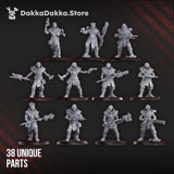 Tabletop Terrain Miniature Church Fallen Squad (build kit)