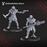 Tabletop Terrain Miniature Church Fallen Squad (x11)
