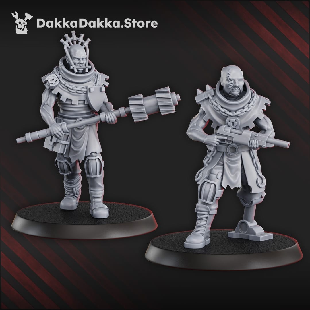 Tabletop Terrain Miniature Church Fallen Squad (x11)