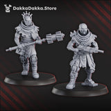 Tabletop Terrain Miniature Church Fallen Squad (x11)