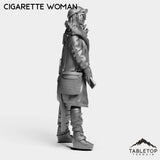 Tabletop Terrain Miniature Cigarette Woman - Onlookers
