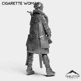 Tabletop Terrain Miniature Cigarette Woman - Onlookers