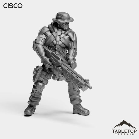 Tabletop Terrain Miniature Cisco - ACE Agrupacion De Comandos Especiales