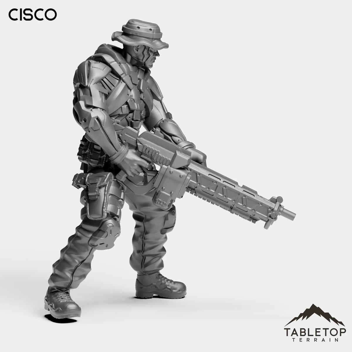 Tabletop Terrain Miniature Cisco - ACE Agrupacion De Comandos Especiales