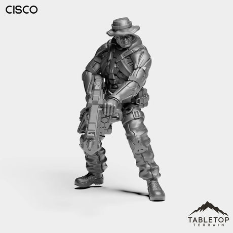 Tabletop Terrain Miniature Cisco - ACE Agrupacion De Comandos Especiales