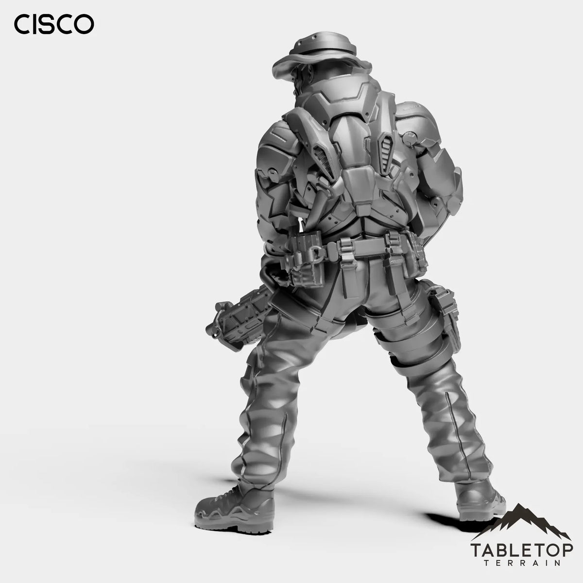 Tabletop Terrain Miniature Cisco - ACE Agrupacion De Comandos Especiales