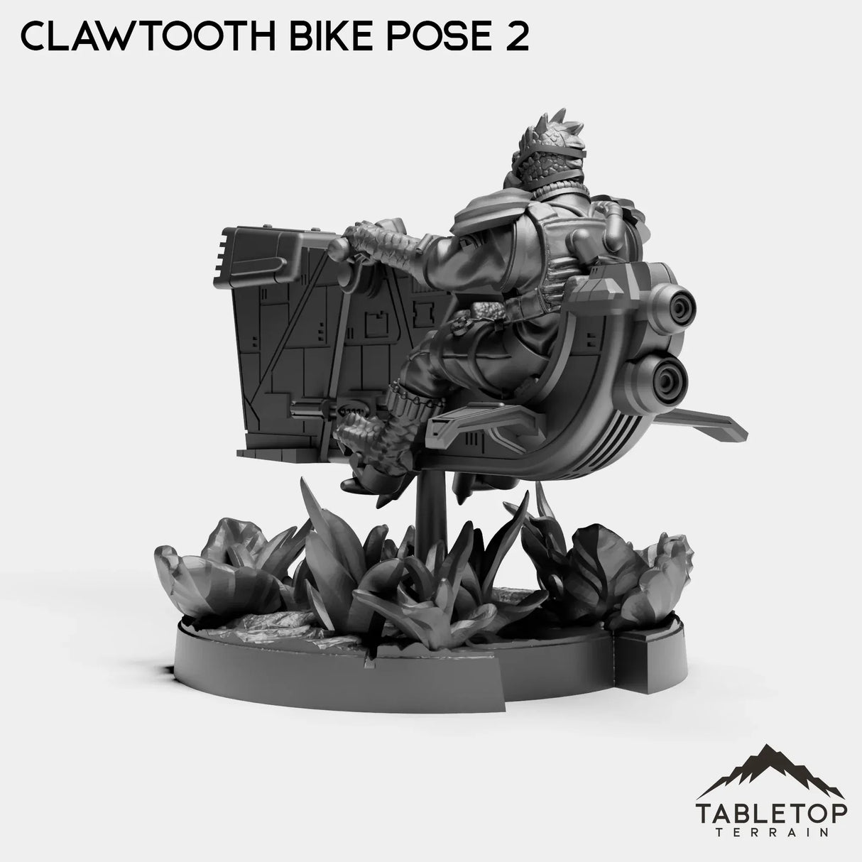 Tabletop Terrain Miniature Clawtooth Bikes