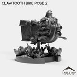 Tabletop Terrain Miniature Clawtooth Bikes