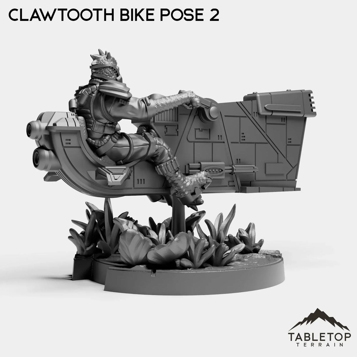 Tabletop Terrain Miniature Clawtooth Bikes