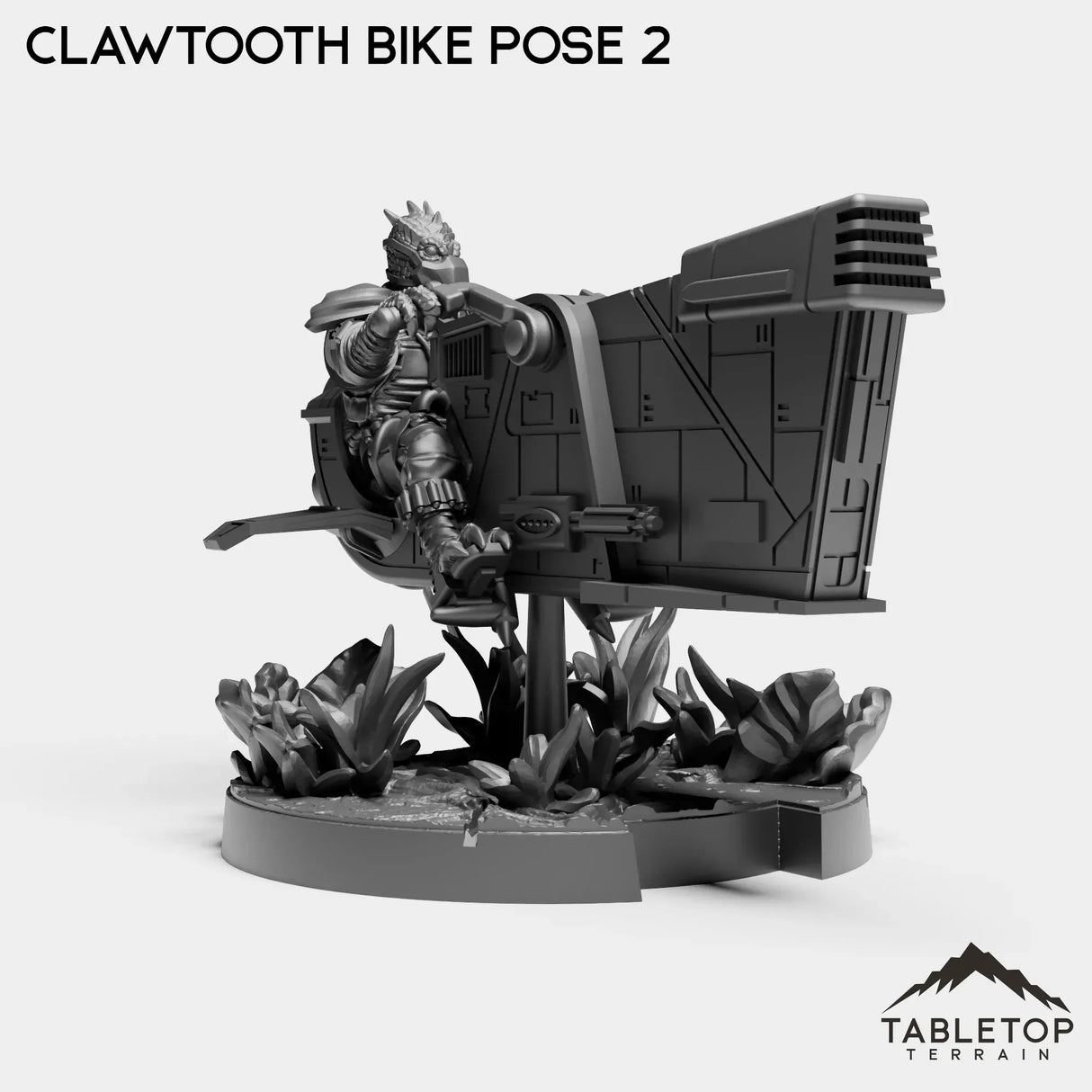 Tabletop Terrain Miniature Clawtooth Bikes