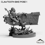 Tabletop Terrain Miniature Clawtooth Bikes