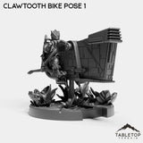 Tabletop Terrain Miniature Clawtooth Bikes