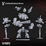 Tabletop Terrain Miniature Cloud Hammer QX-1