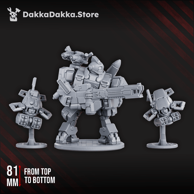 Tabletop Terrain Miniature Cloud Hammer QX-1