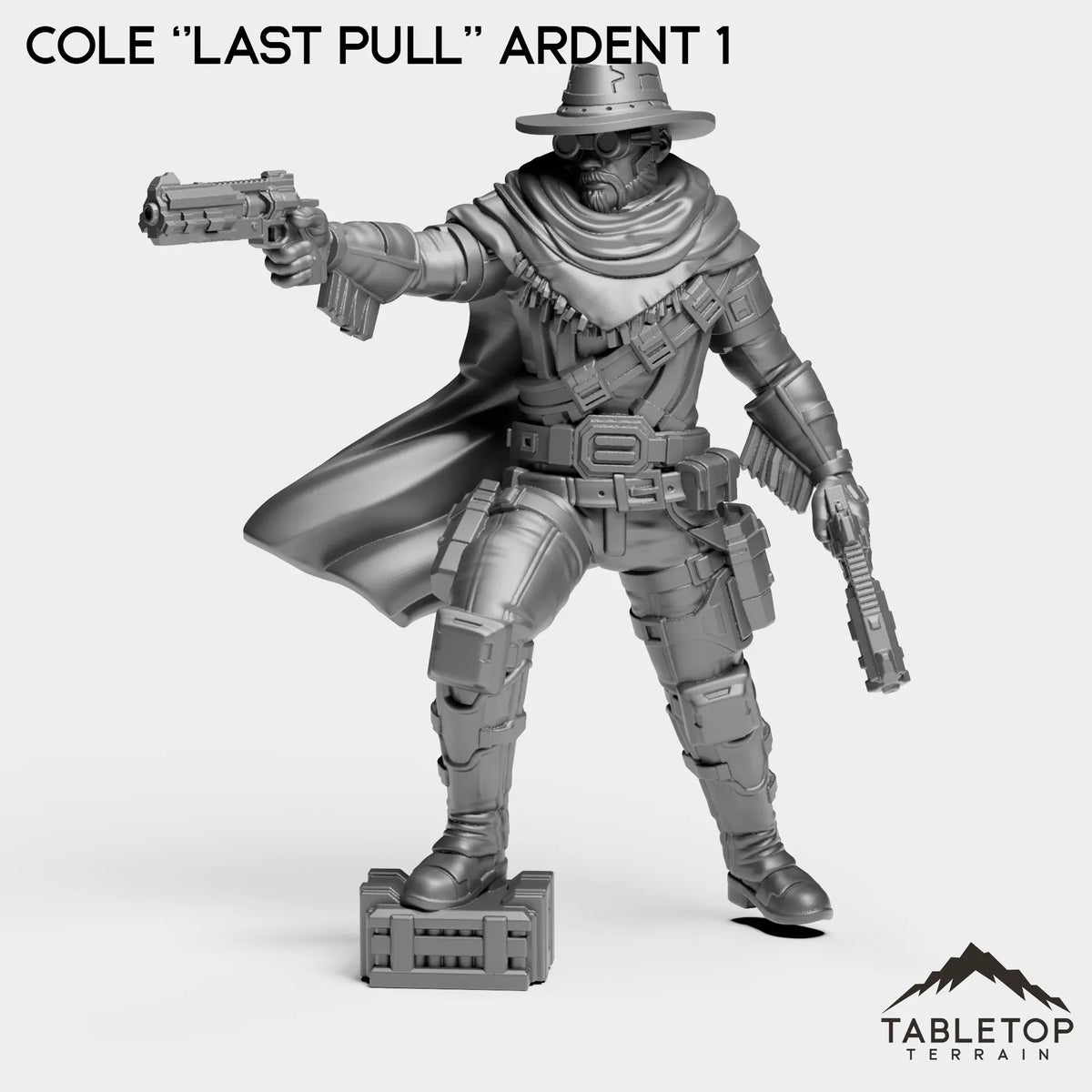 Tabletop Terrain Miniature Cole ''Last Pull'' Ardent 1 Cole - Ash Nomads