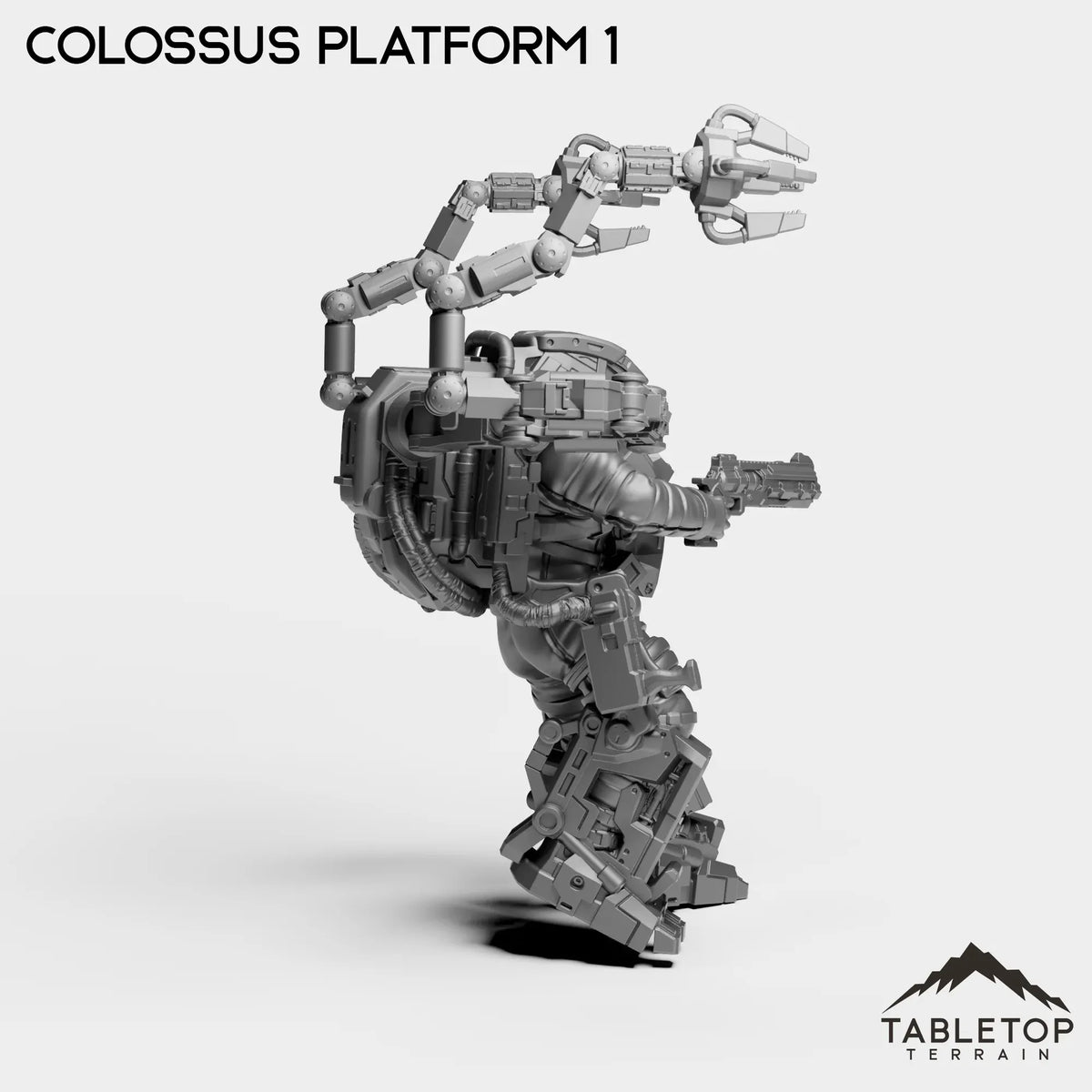 Tabletop Terrain Miniature Colossus Platform