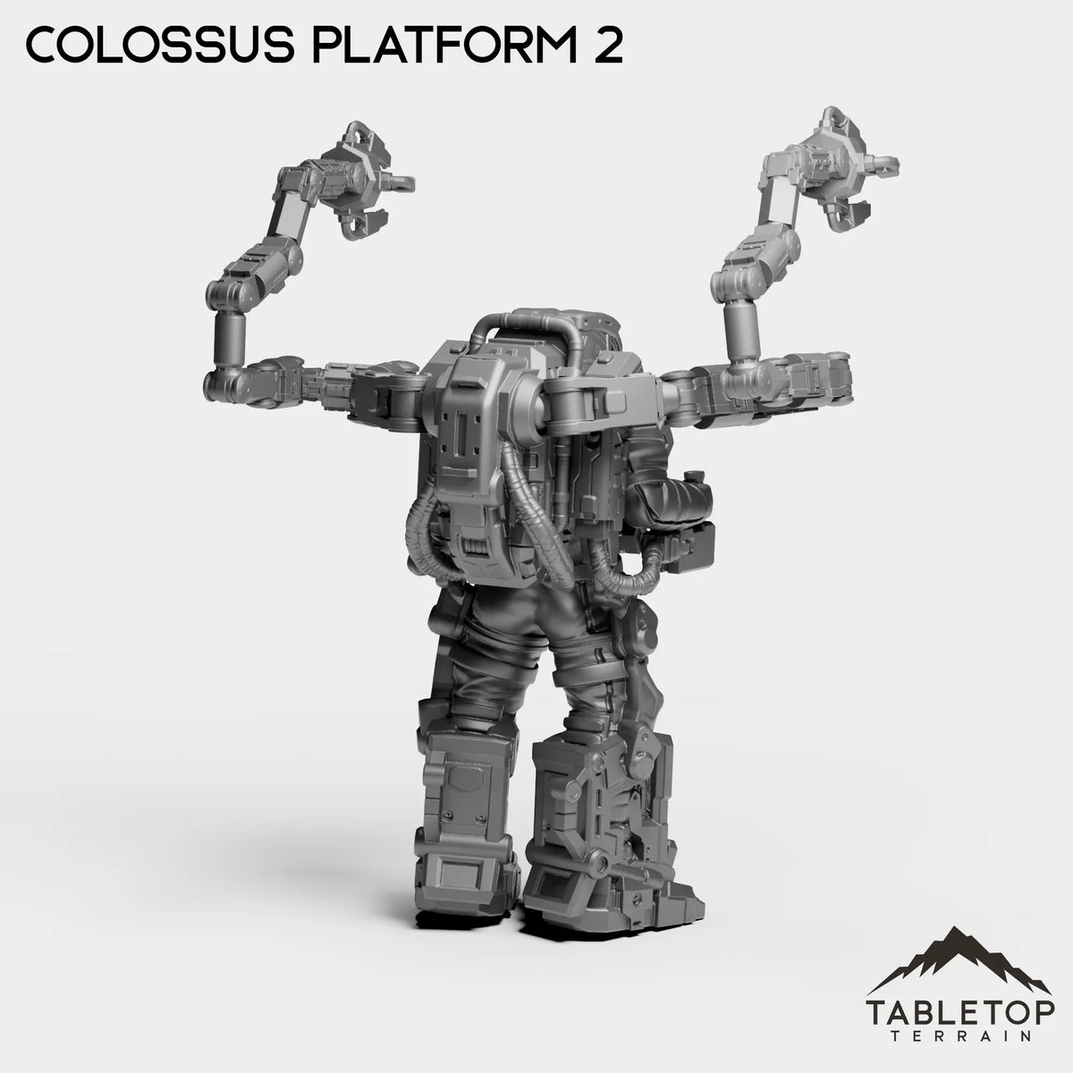 Tabletop Terrain Miniature Colossus Platform