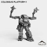 Tabletop Terrain Miniature Colossus Platform