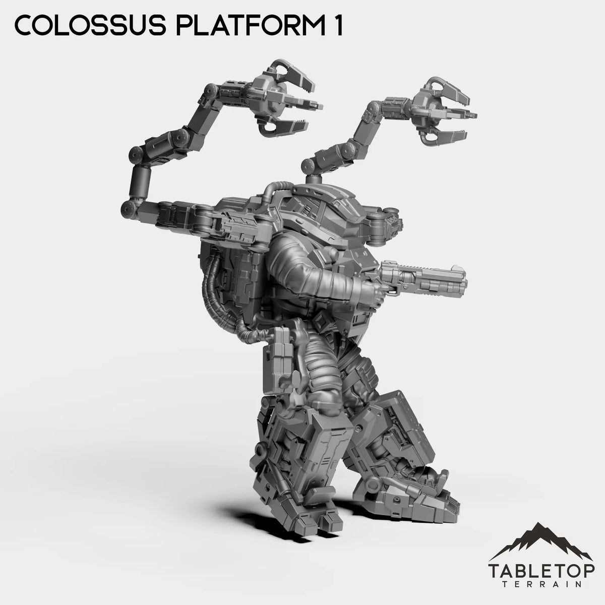 Tabletop Terrain Miniature Colossus Platform
