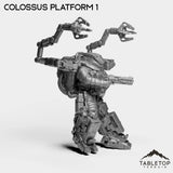 Tabletop Terrain Miniature Colossus Platform