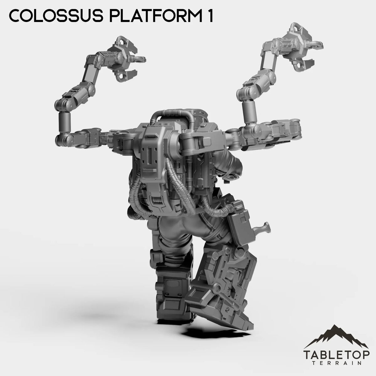 Tabletop Terrain Miniature Colossus Platform
