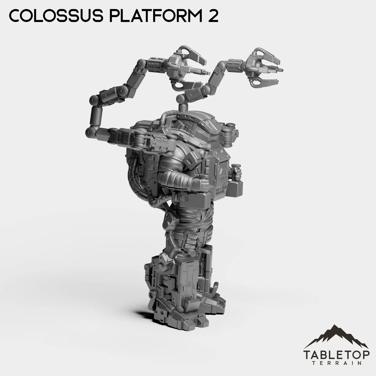 Tabletop Terrain Miniature Colossus Platform