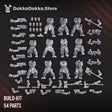 Tabletop Terrain Miniature Colossus Squad (build-kit)