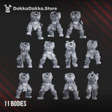 Tabletop Terrain Miniature Colossus Squad (build-kit)