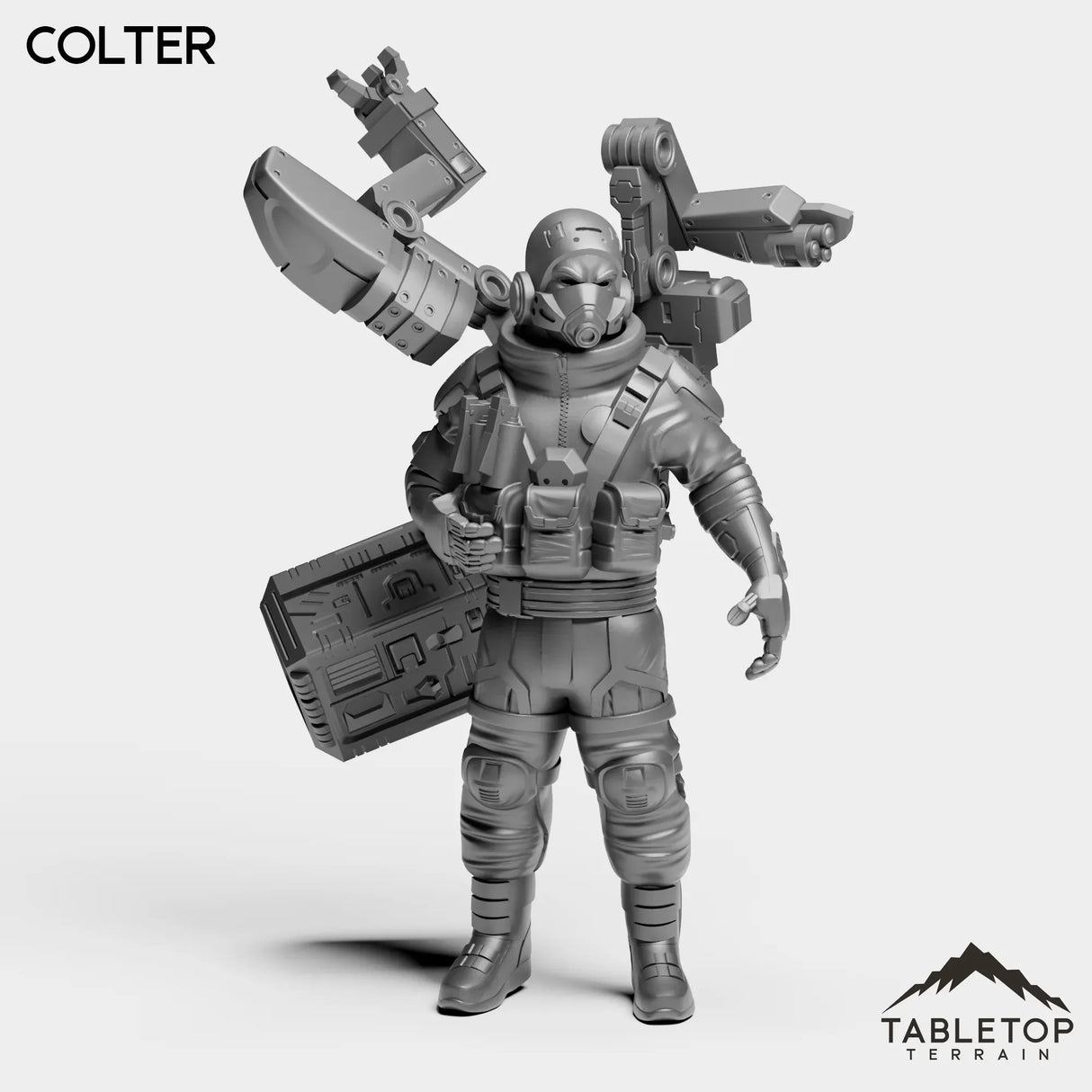 Tabletop Terrain Miniature Colter - Shock Team
