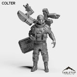 Tabletop Terrain Miniature Colter - Shock Team