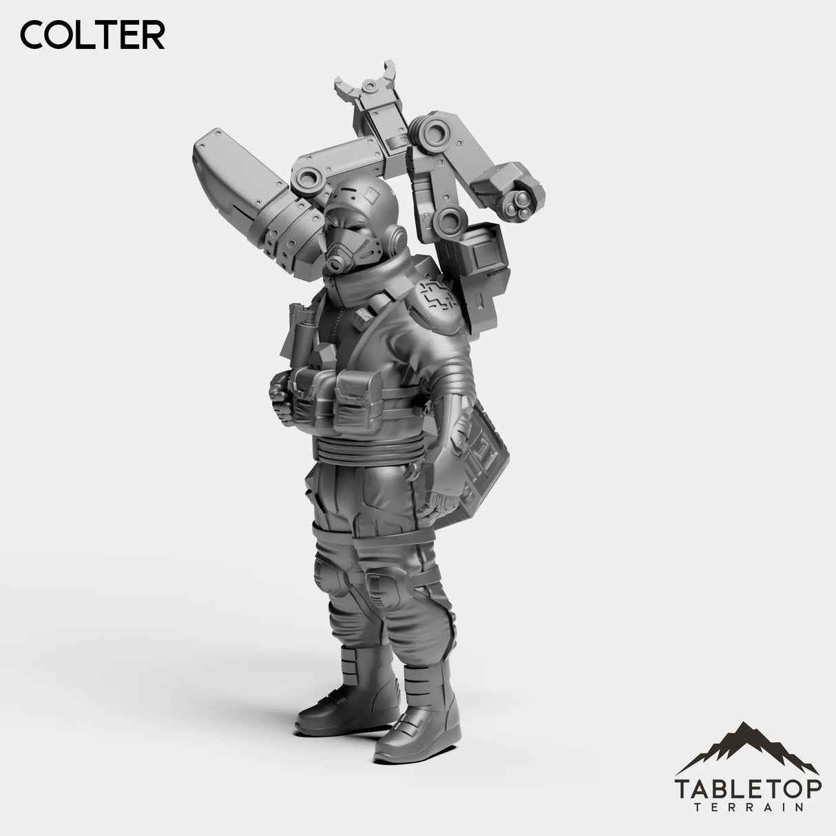 Tabletop Terrain Miniature Colter - Shock Team