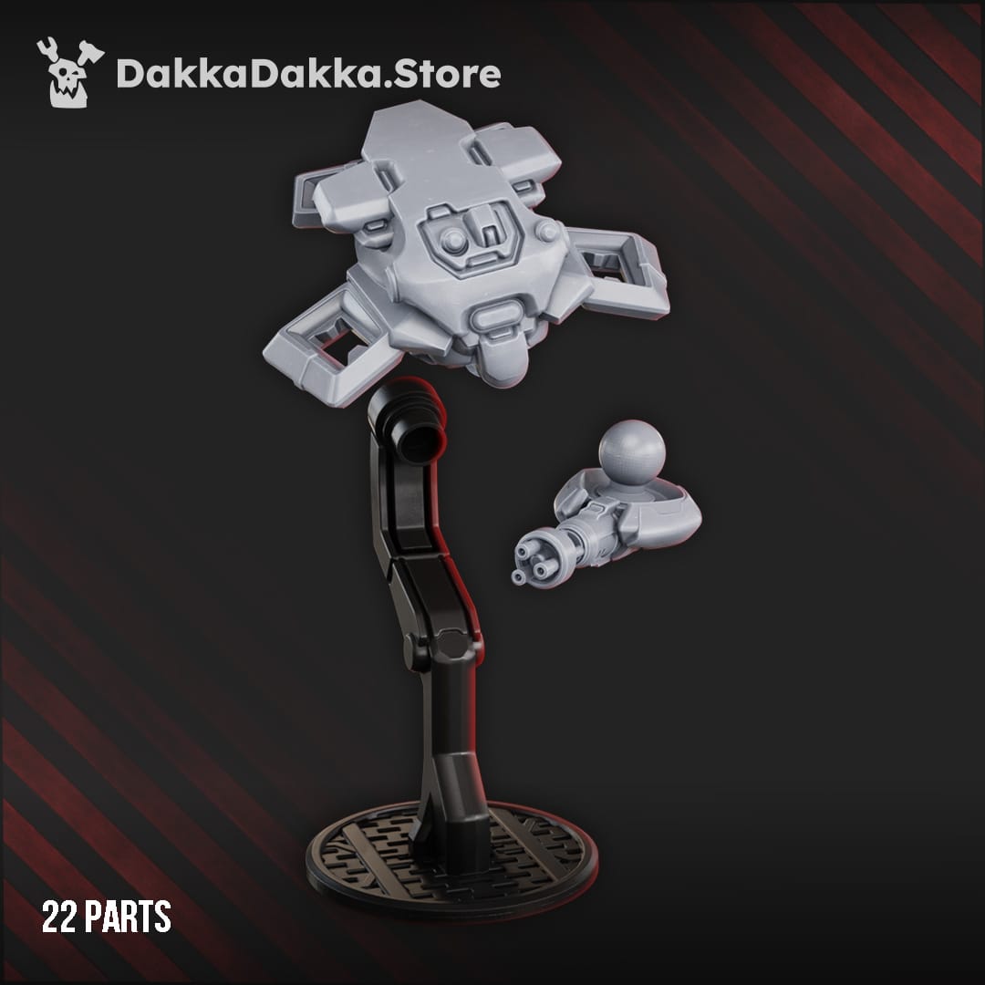 Tabletop Terrain Miniature Commander MK-I