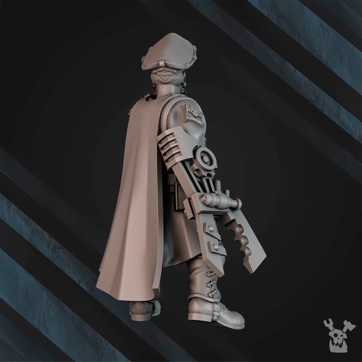 Tabletop Terrain Miniature Commissar Hans von Seeckt