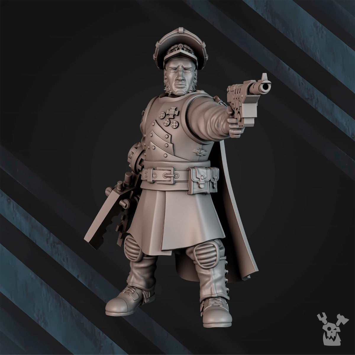 Tabletop Terrain Miniature Commissar Hans von Seeckt