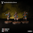 Tabletop Terrain Miniature Conquistador Bombers