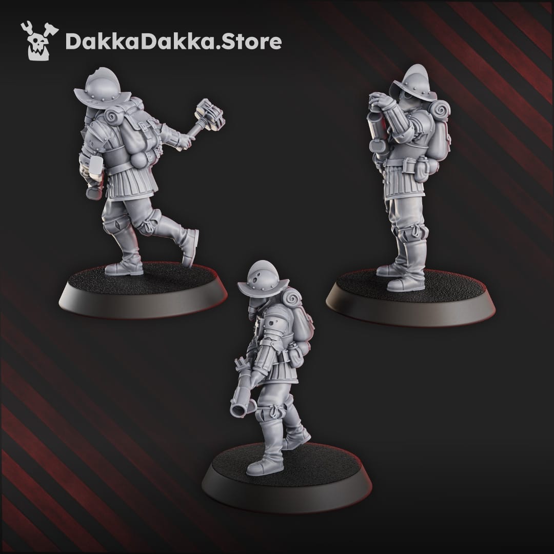 Tabletop Terrain Miniature Conquistador Bombers