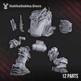 Tabletop Terrain Miniature Contaminated Breacher Suit