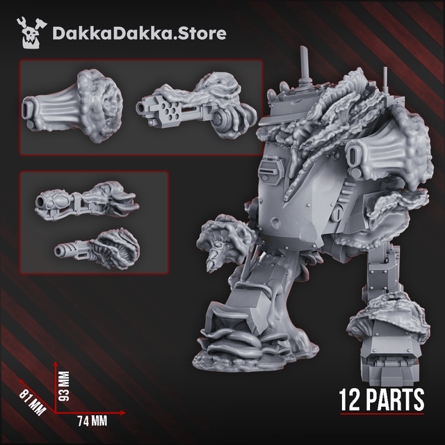 Tabletop Terrain Miniature Contaminated Breacher Suit