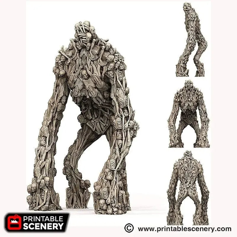 Tabletop Terrain Miniature Corpse Giant - Fantasy Mini