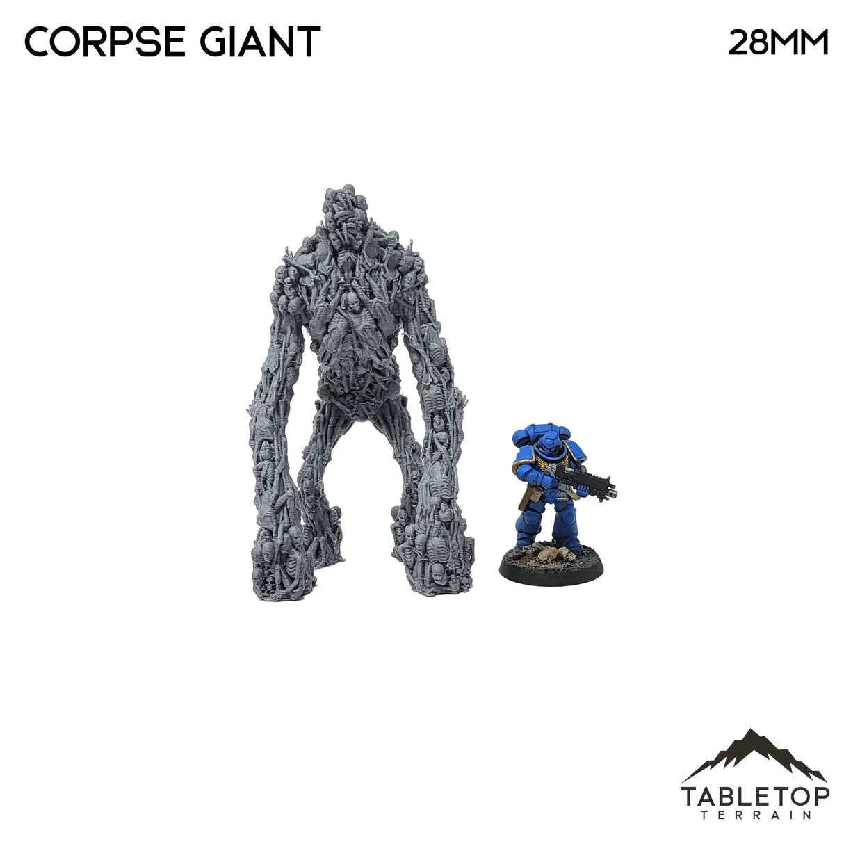 Tabletop Terrain Miniature Corpse Giant - Fantasy Mini
