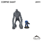 Tabletop Terrain Miniature Corpse Giant - Fantasy Mini